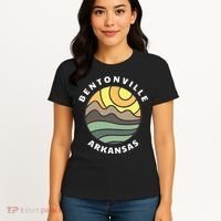 Bentonville Arkansas Ar Mountain Vacation Souvenir Women's T-Shirt thumb 4