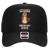 Beavers Are Awesome Girl Women Beaver Hat thumb 0