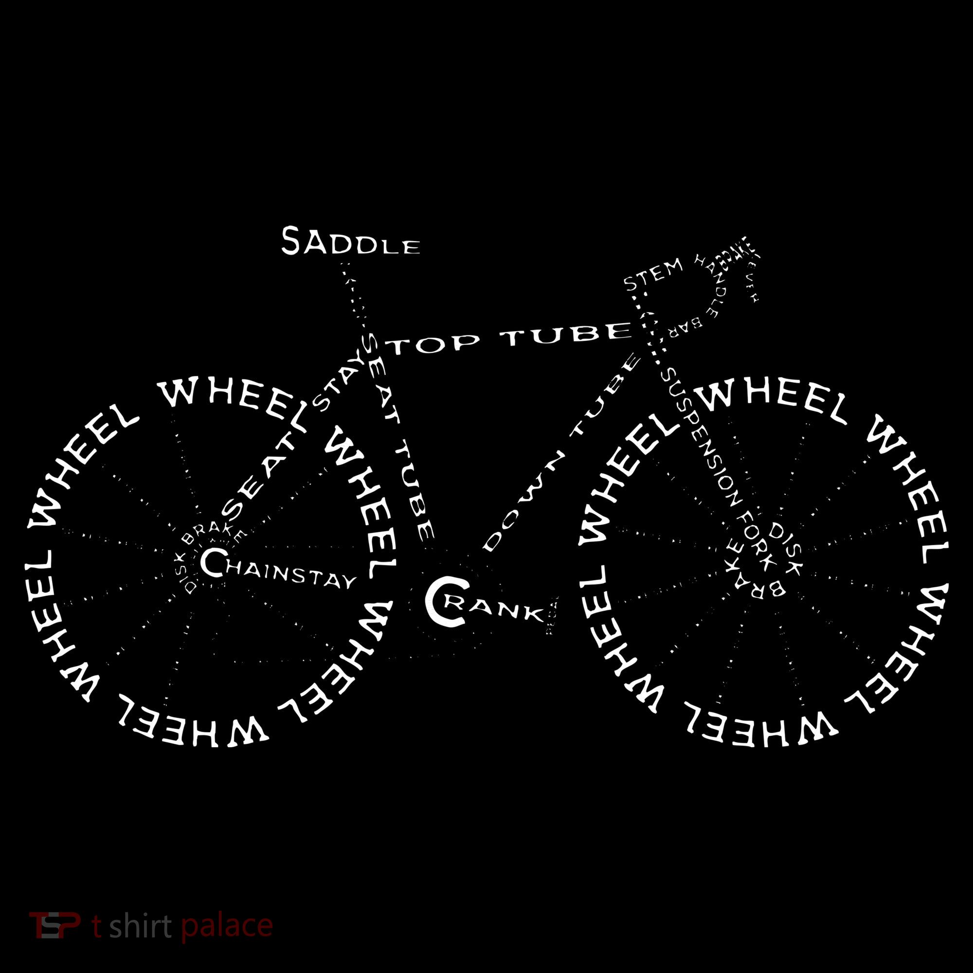 Bicycle Amazing Anatomy Cycling Women's Hoodie