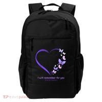 Butterfly Alzheimers Awareness Support Alzheimers Backpack thumb 0
