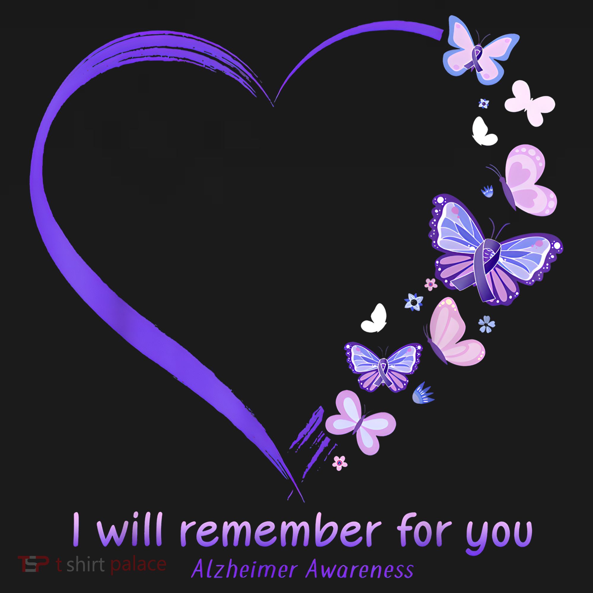 Butterfly Alzheimers Awareness Support Alzheimers Women's Hoodie
