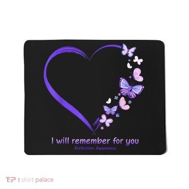 Butterfly Alzheimers Awareness Support Alzheimers Mousepad