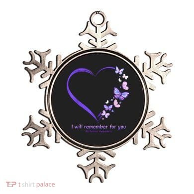Butterfly Alzheimers Awareness Support Alzheimers Ornament