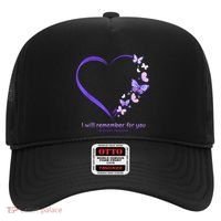 Butterfly Alzheimers Awareness Support Alzheimers Hat thumb 0