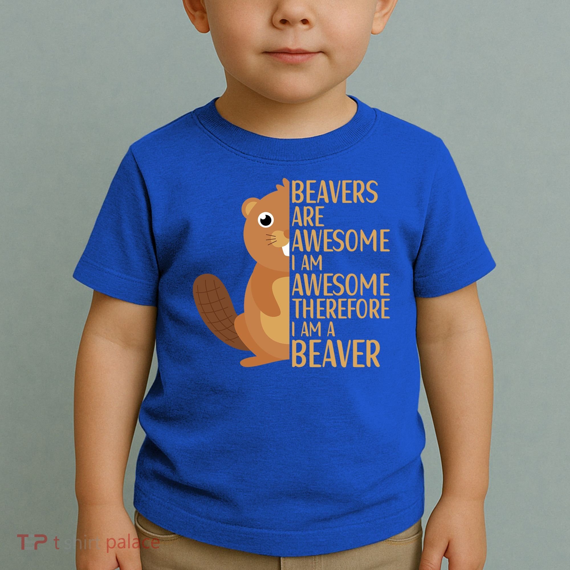 Beavers Are Awesome Humor Beaver Apparel Lover  Toddler T-Shirt