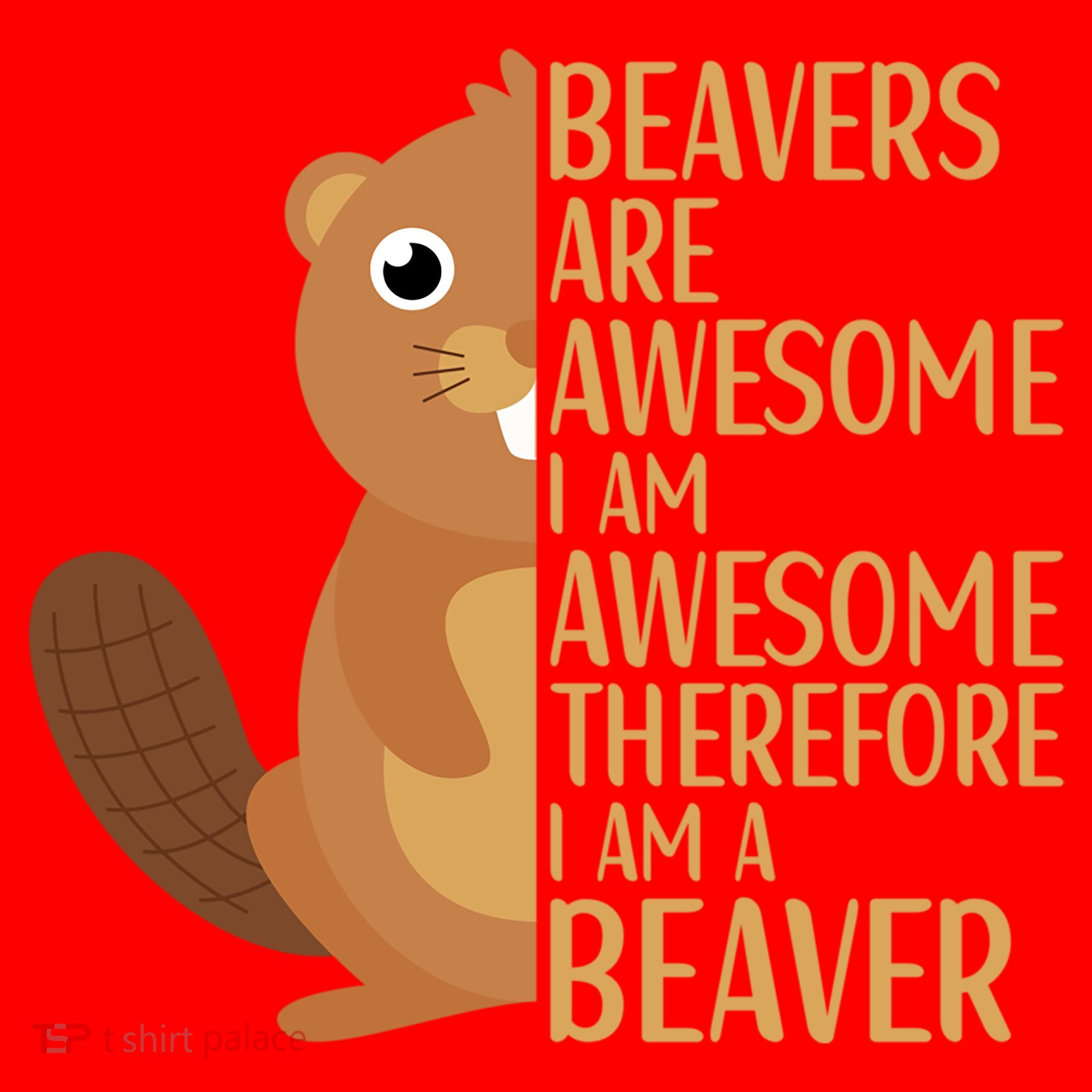 Beavers Are Awesome Humor Beaver Apparel Lover  Santa Hat