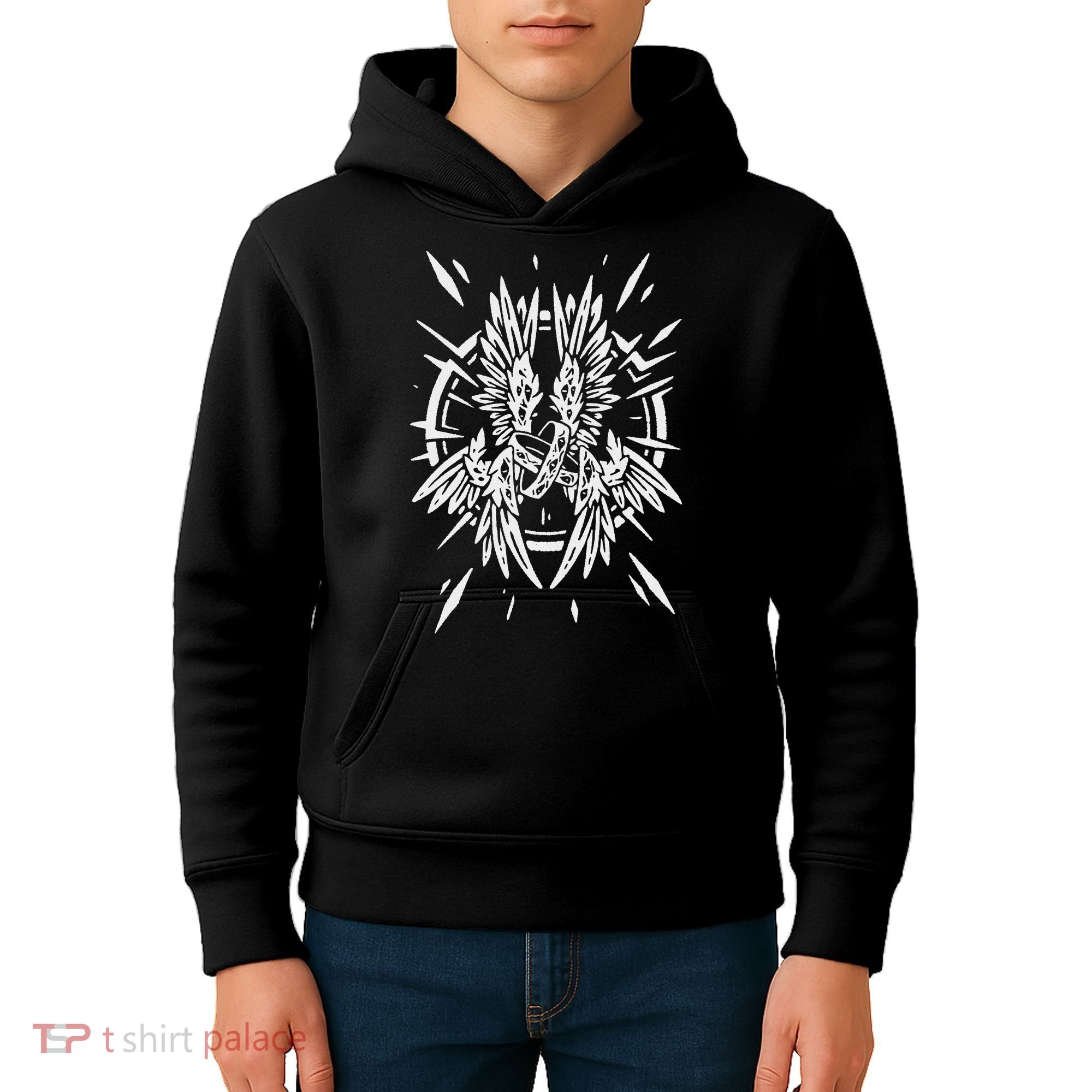 Biblically Accurate Angel Be Not Afraid Bible Angel Kids Hoodie