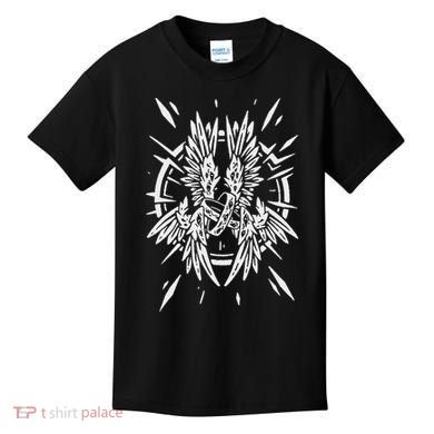 Biblically Accurate Angel Be Not Afraid Bible Angel Kids T-Shirt
