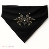 Biblically Accurate Archangel Wings Star Emo Alt Goth USA-Made Doggie Bandana thumb 0