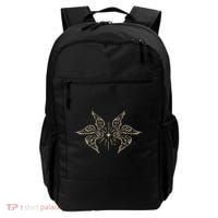 Biblically Accurate Archangel Wings Star Emo Alt Goth Backpack thumb 0