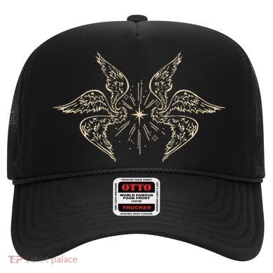 Biblically Accurate Archangel Wings Star Emo Alt Goth Hat