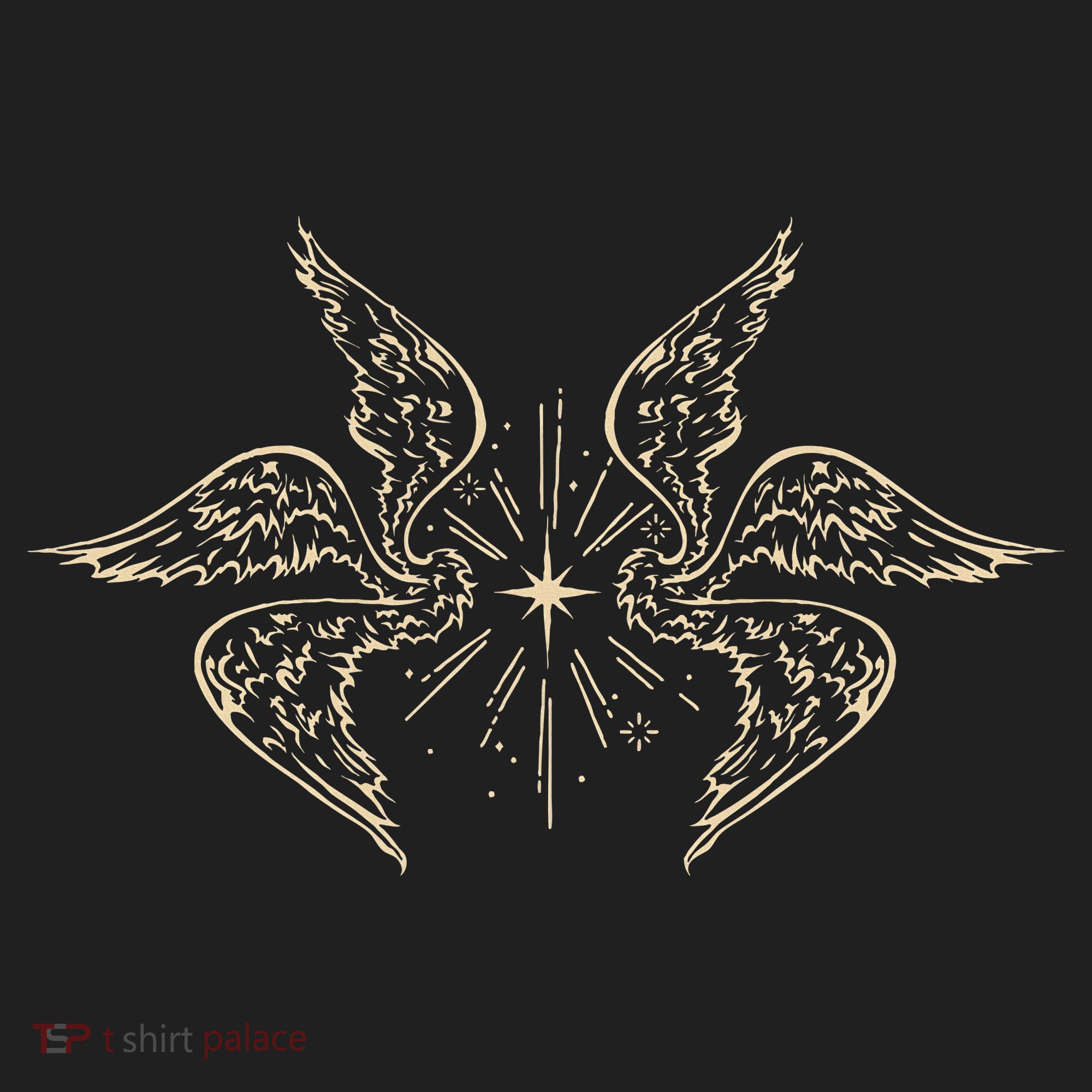 Biblically Accurate Archangel Wings Star Emo Alt Goth Hat