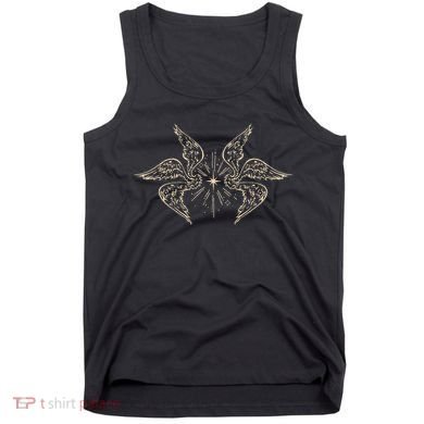 Biblically Accurate Archangel Wings Star Emo Alt Goth Tank Top