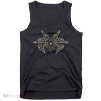 Biblically Accurate Archangel Wings Star Emo Alt Goth Tank Top thumb 0