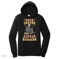 Behavior Analyst Aba I Like Data Coffee Skeleton Women's Hoodie thumb 0