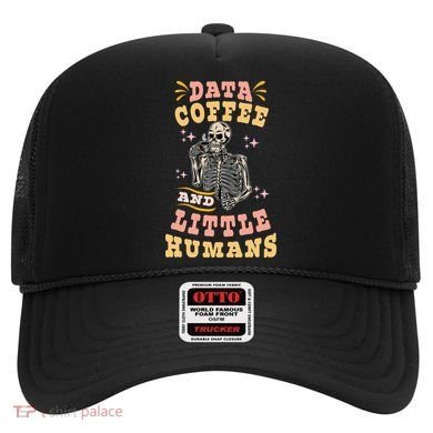 Behavior Analyst Aba I Like Data Coffee Skeleton Hat