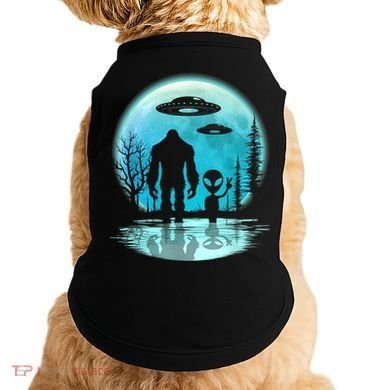 Bigfoot And Alien UFO Doggie Tank
