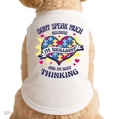 Brilliant Autism Awareness Quote Doggie Tank