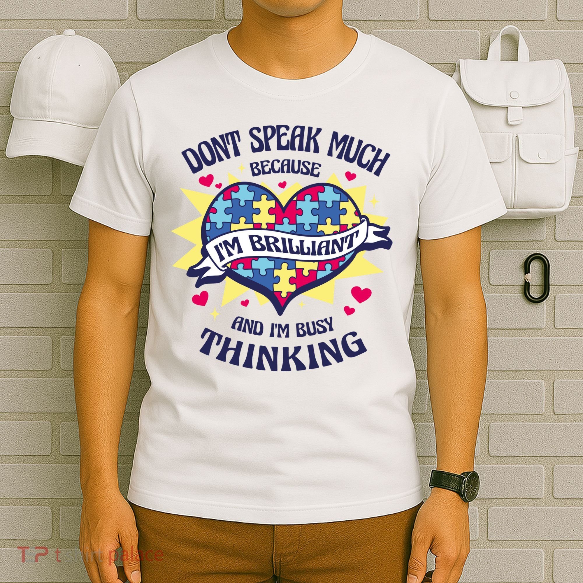 Brilliant Autism Awareness Quote T-Shirt