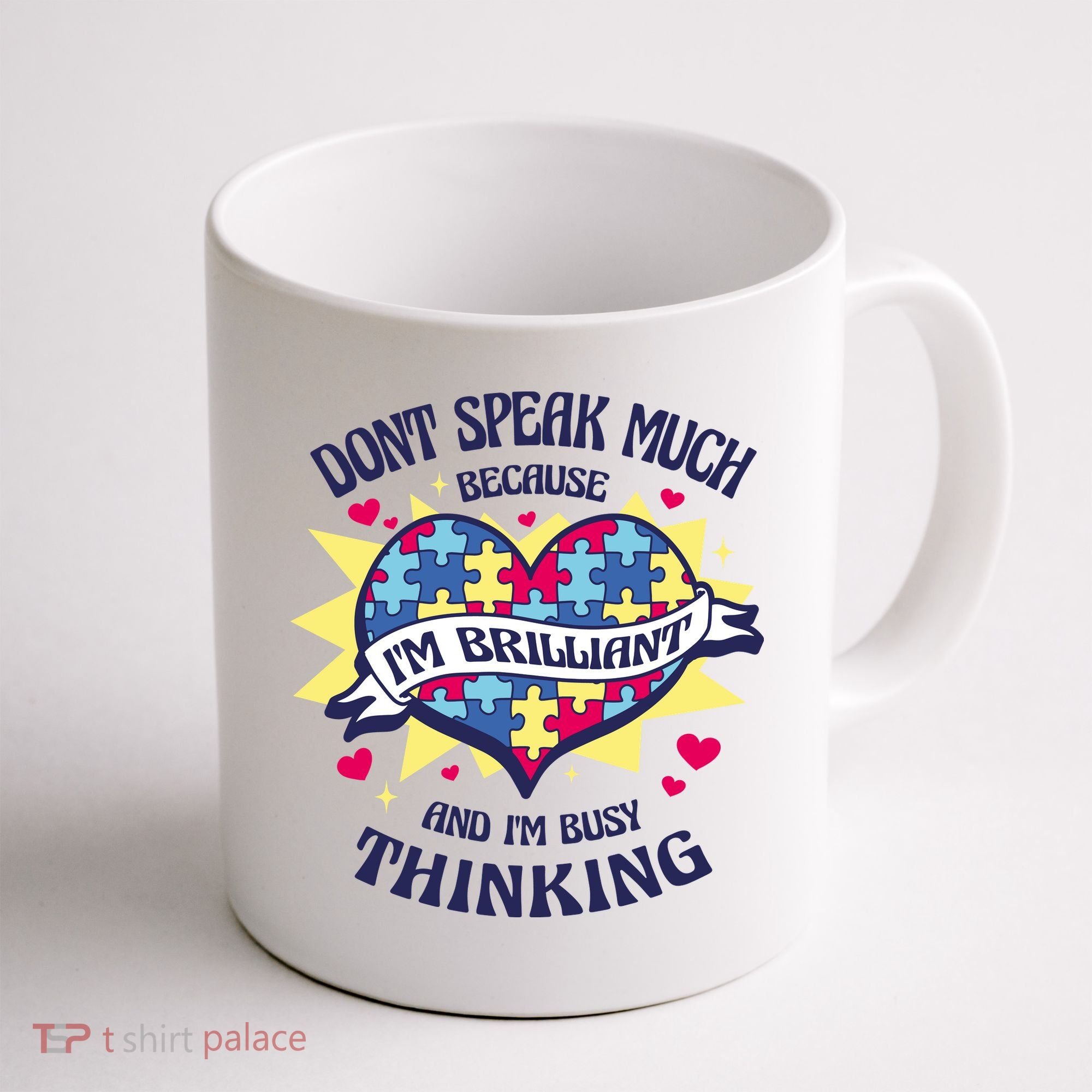 Brilliant Autism Awareness Quote Coffee Mug