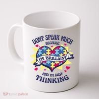 Brilliant Autism Awareness Quote Coffee Mug thumb 0