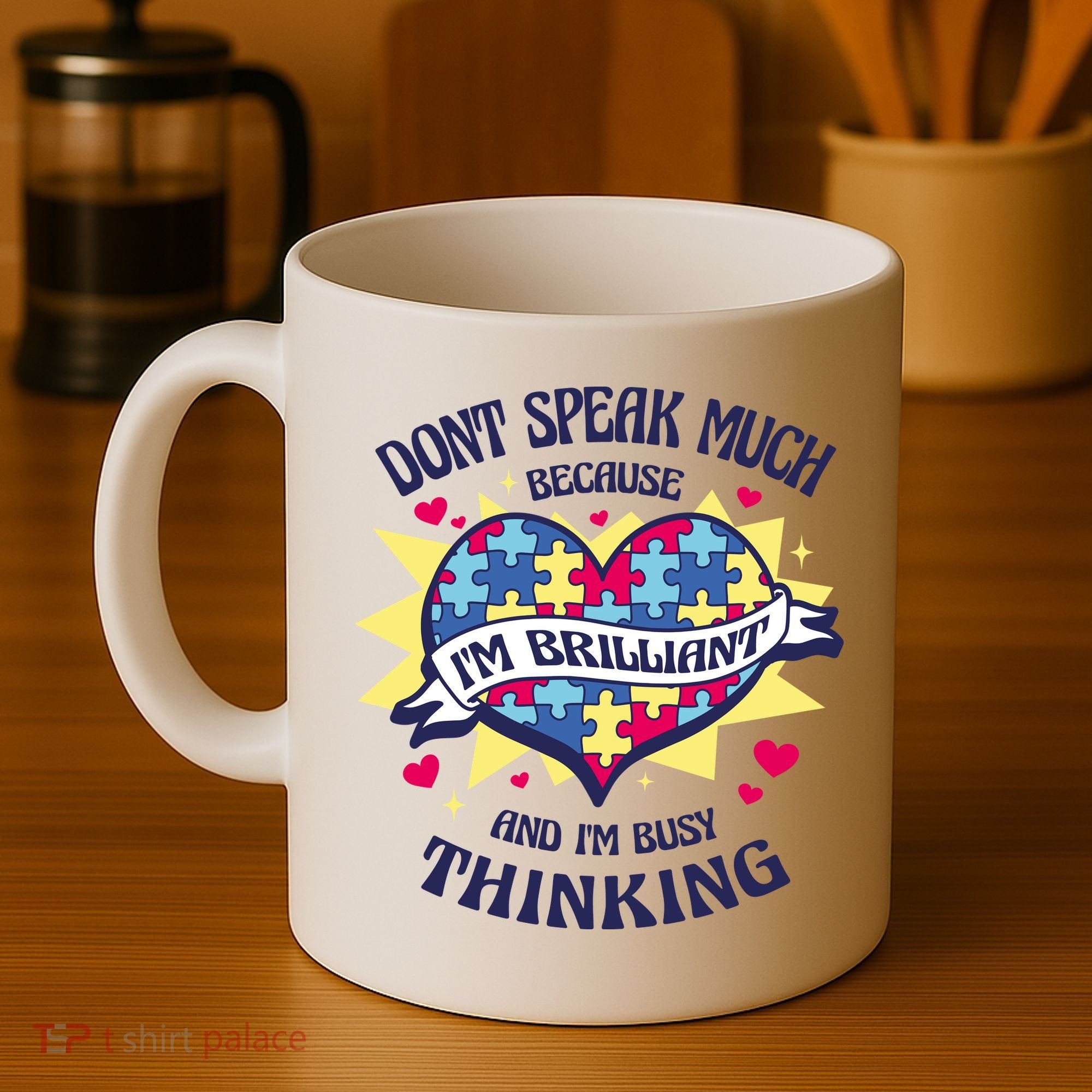 Brilliant Autism Awareness Quote Coffee Mug
