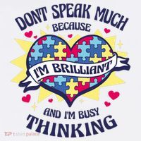 Brilliant Autism Awareness Quote Women's Hoodie thumb 2