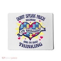 Brilliant Autism Awareness Quote Mousepad thumb 0