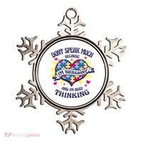 Brilliant Autism Awareness Quote Ornament thumb 0