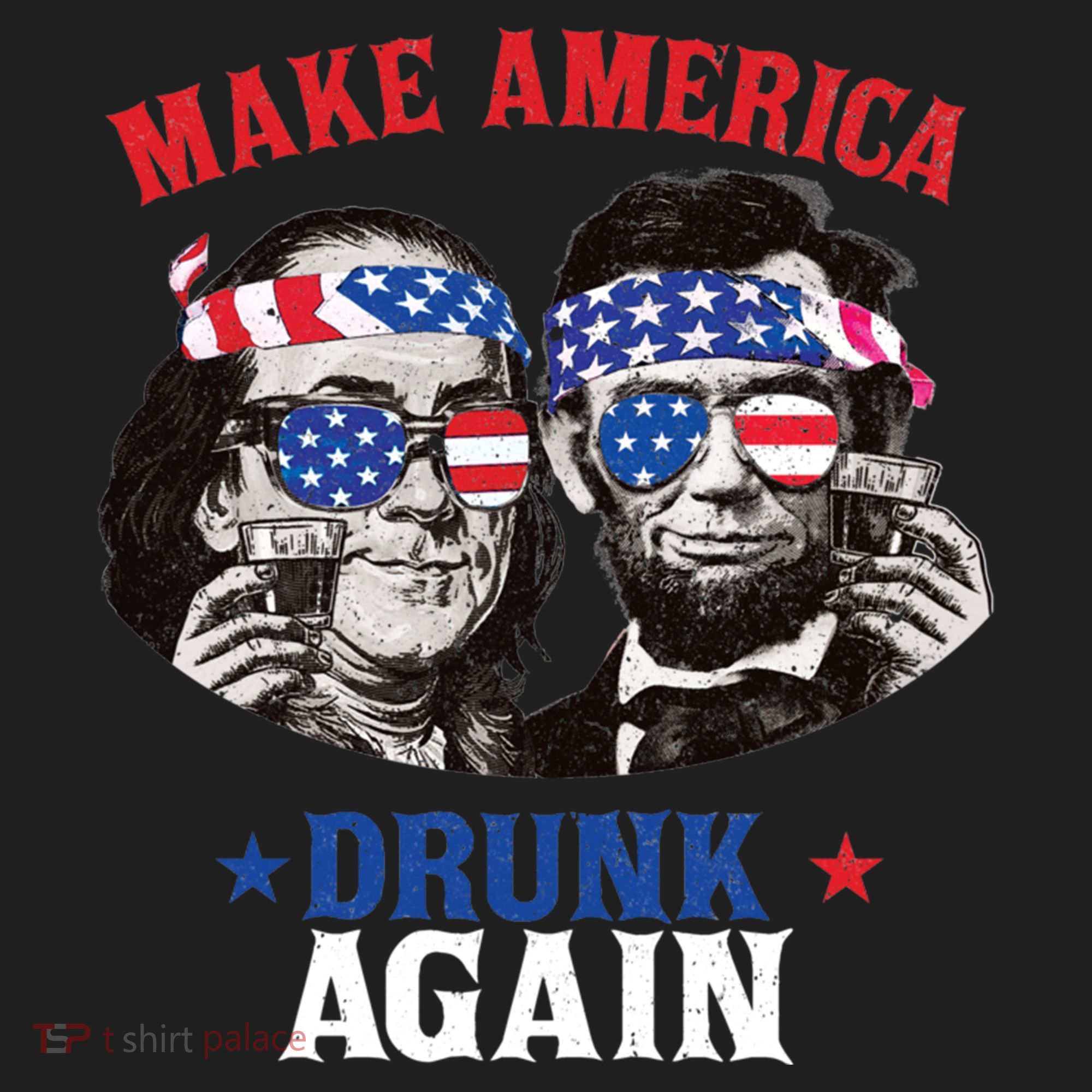Ben And Abe Make America Drunk Again And Gift Women's Sweatshirt