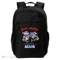 Ben And Abe Make America Drunk Again And Gift Backpack thumb 0