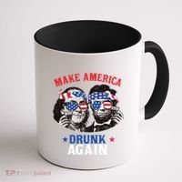 Ben And Abe Make America Drunk Again And Gift Coffee Mug thumb 1