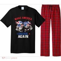 Ben And Abe Make America Drunk Again And Gift Pajama Set thumb 0