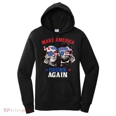 Ben And Abe Make America Drunk Again And Gift Women's Hoodie