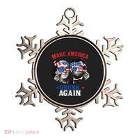 Ben And Abe Make America Drunk Again And Gift Ornament thumb 0