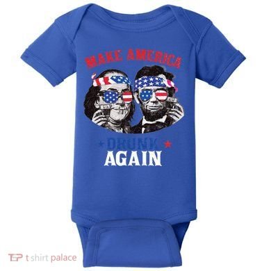 Ben And Abe Make America Drunk Again And Gift Baby Bodysuit