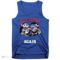 Ben And Abe Make America Drunk Again And Gift Tank Top thumb 0