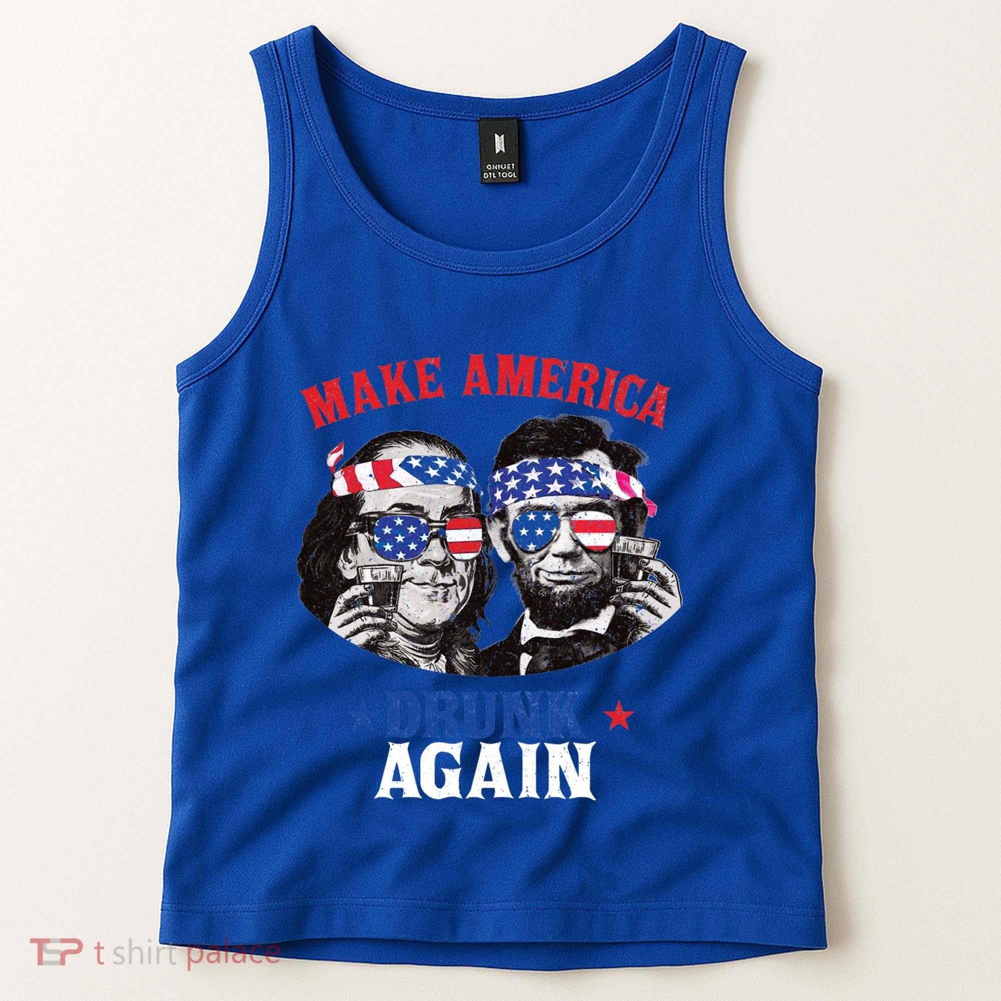 Ben And Abe Make America Drunk Again And Gift Tank Top