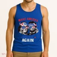 Ben And Abe Make America Drunk Again And Gift Tank Top thumb 3