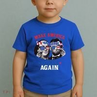 Ben And Abe Make America Drunk Again And Gift Toddler T-Shirt thumb 2