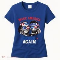 Ben And Abe Make America Drunk Again And Gift Women's T-Shirt thumb 0