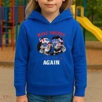 Ben And Abe Make America Drunk Again And Gift Kids Hoodie thumb 3