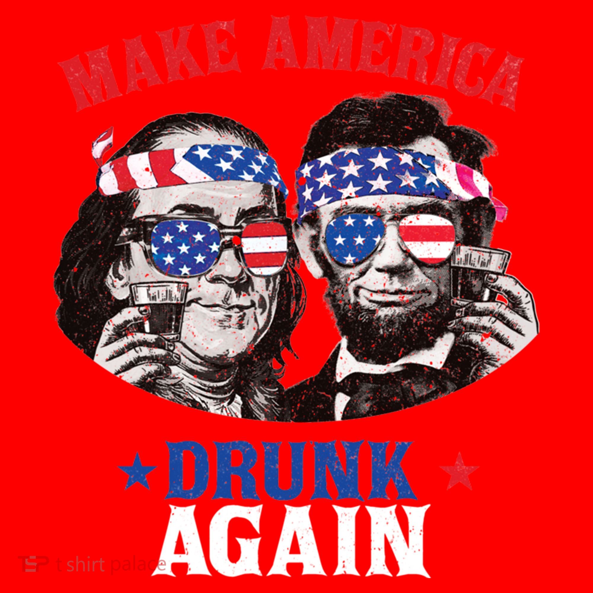 Ben And Abe Make America Drunk Again And Gift Santa Hat