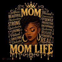 Black African American Mom Life Coffee Mug thumb 5