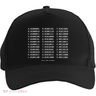 Binary Alphabet Abc + Numbers In Binary Code Five-Panel Snapback Cap