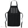 Binary Alphabet Abc + Numbers In Binary Code Apron
