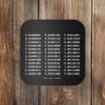 Binary Alphabet Abc + Numbers In Binary Code Coaster
