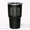 Binary Alphabet Abc + Numbers In Binary Code Tumbler