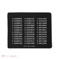 Binary Alphabet Abc + Numbers In Binary Code Mousepad thumb 0