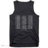 Binary Alphabet Abc + Numbers In Binary Code Tank Top